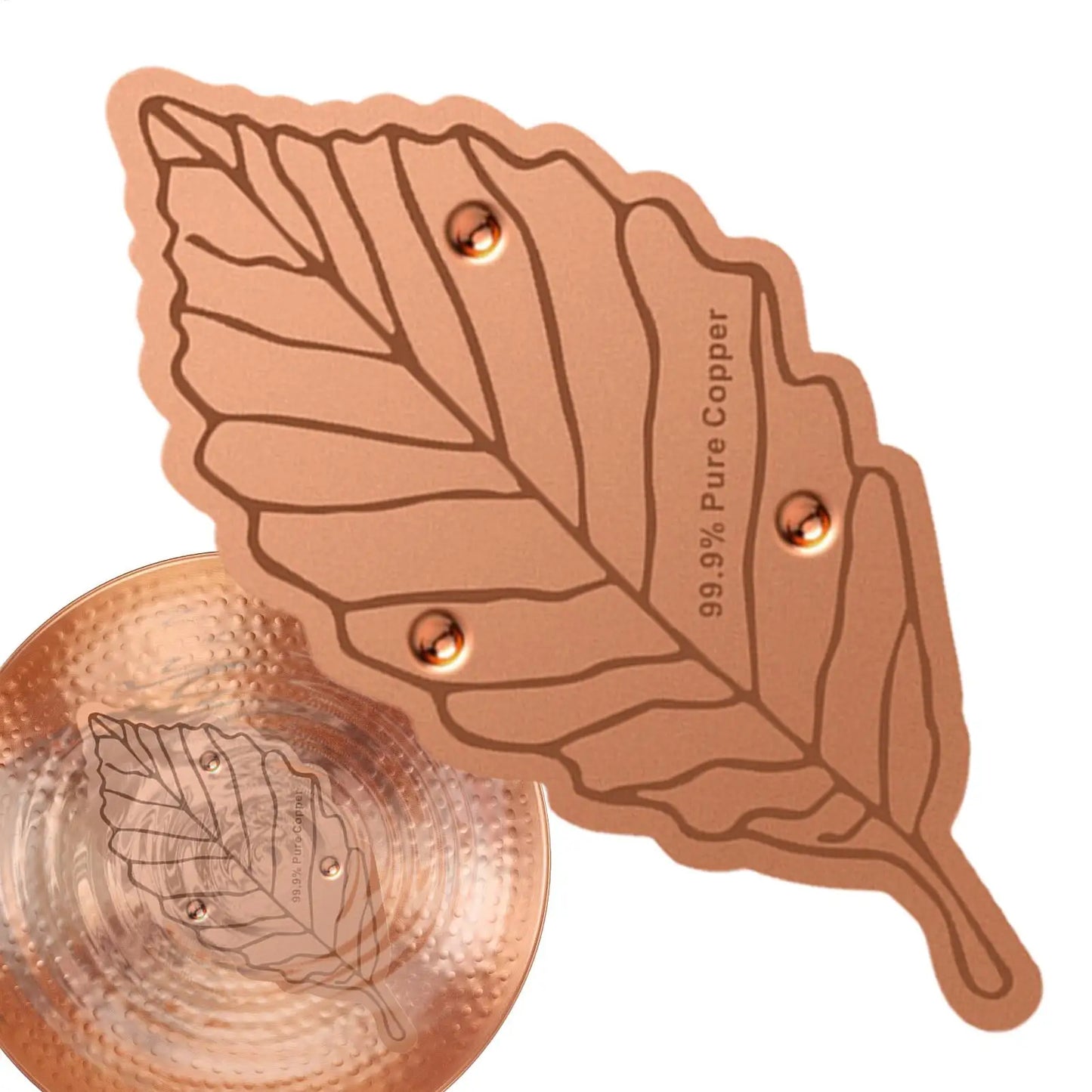 Copper Bird Bath Purification Disc | Triple-Point Support
