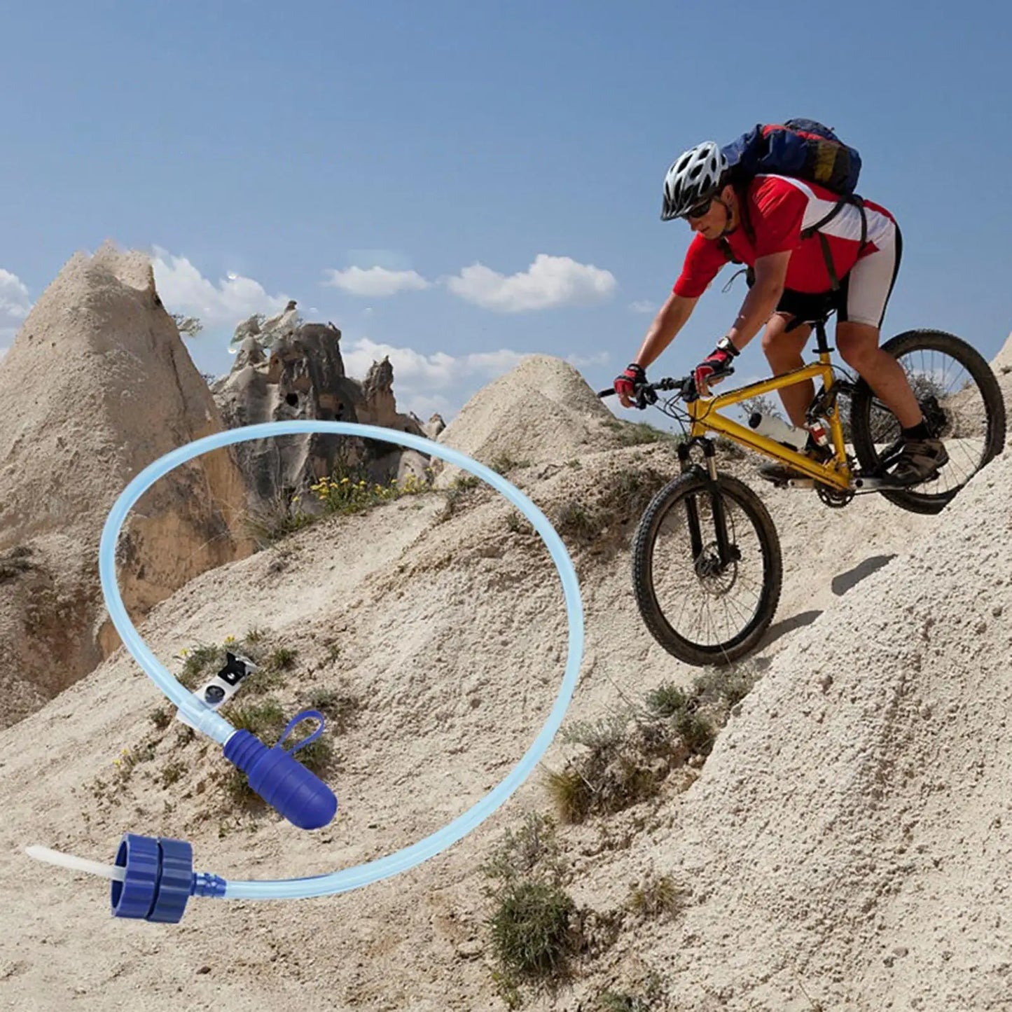 Hydration Drink Tube Kit with Double Adapter – Outdoor Sports