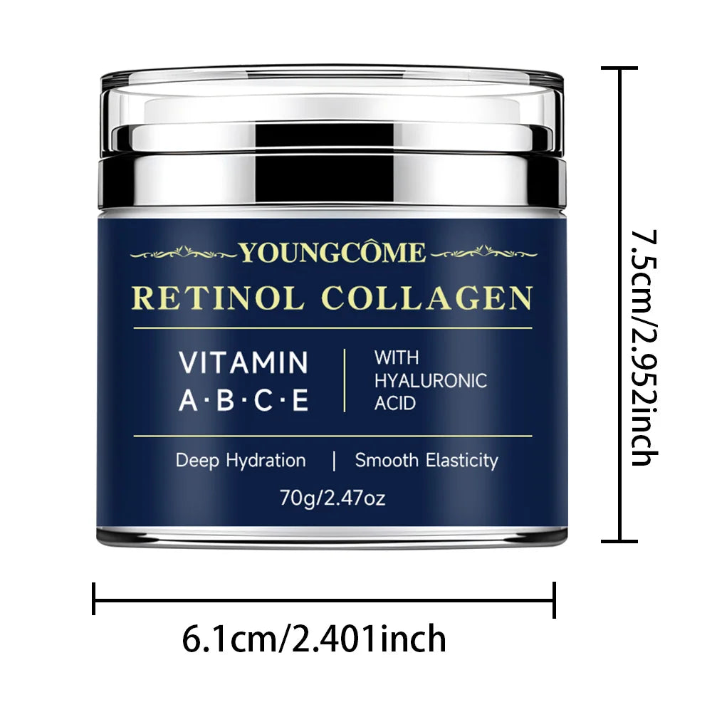 Anti Aging Firming Lifting Fade Fine Lines Whitening Brightening Skin Care Cosmetic Retinol collagen Wrinkle Removing Cream Peaceful Pleasures Health and Wellness 70G