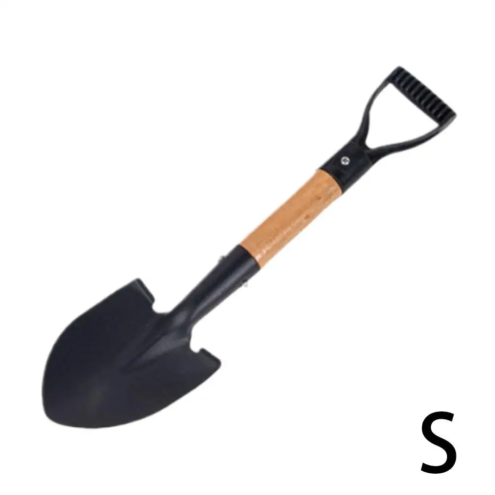 Household Tough Spatula For Growing Flowers Vegetables Wooden Handle Gardening Tools Large Small Stainless Steel Garden Shovel Peaceful Pleasures Health and Wellness S