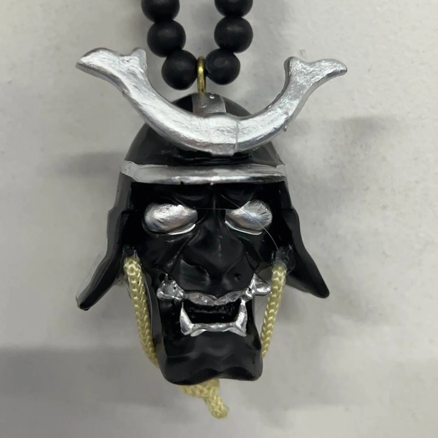 Japanese Oni Hannya Mask Car Mirror Charm Pendant | Resin