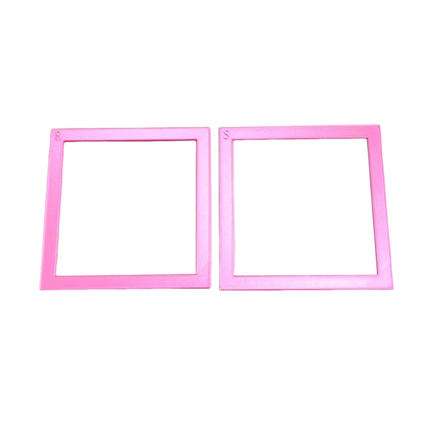 2Pcs Diamond Painting Positioning Frame Lightweight Diamond Painting Frame for Boys Girls Adults Students Home Office Leisure Peaceful Pleasures Health and Wellness Sakura Pink small