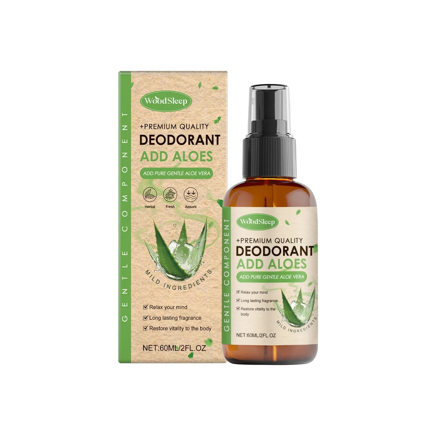 Aloe Magnesium Oil Spray – Relaxation & Deep Skin Moisture 60ml