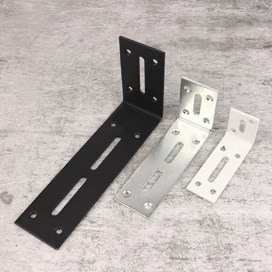 90° L Corner Bracket – Iron Joint Fastener for Furniture & Cabinets Corner Bracket Peaceful Pleasures Health and Wellness