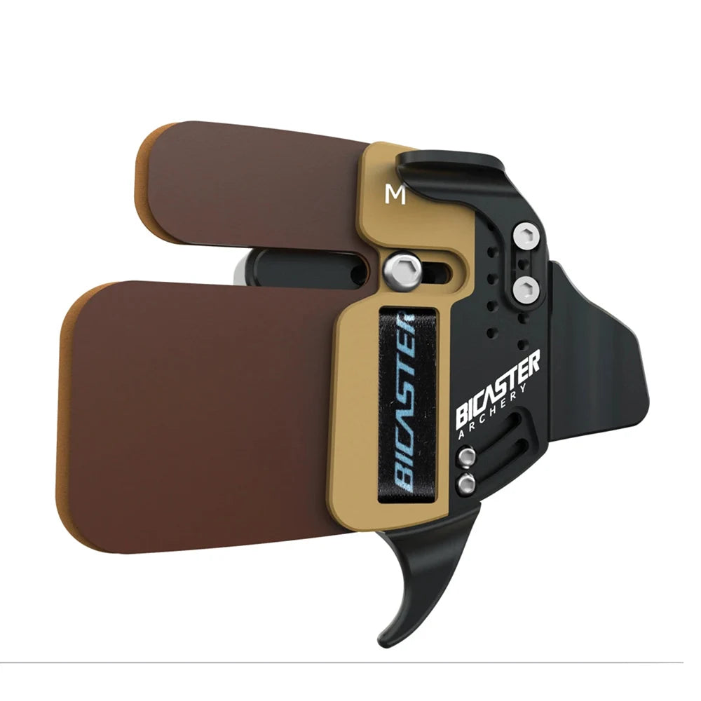 BICASTER Archery LOG Finger Tabs S M L Hunting Competition LH RH Tab