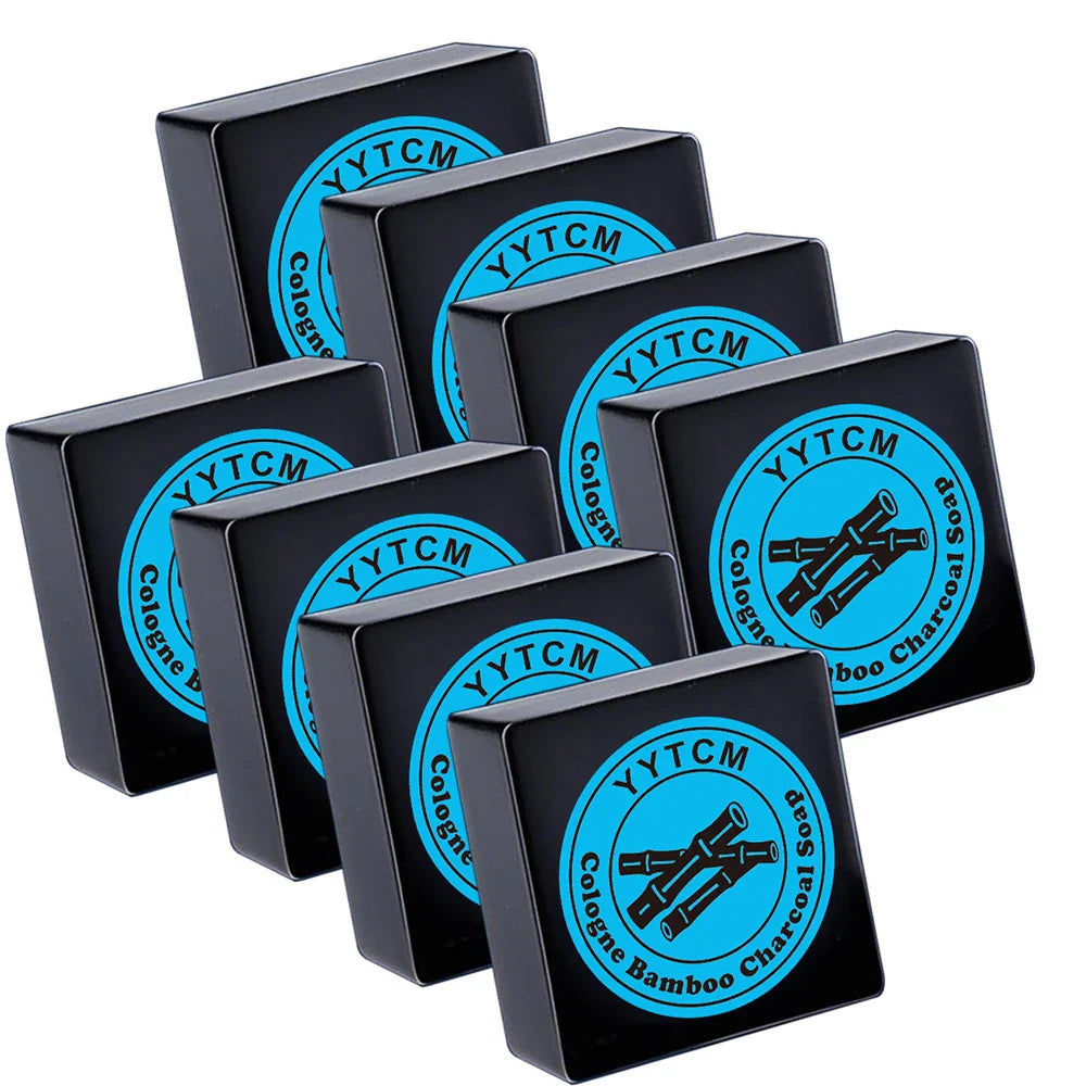 Men's Bamboo Charcoal Soap – Deep Cleansing Face & Body Bar