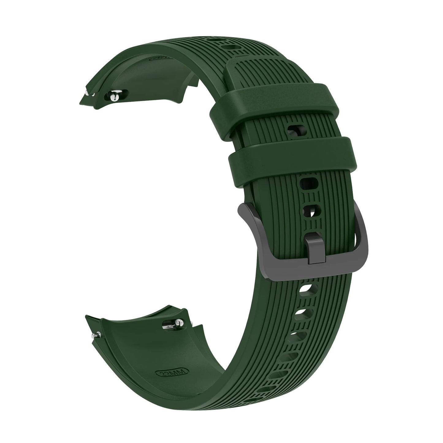 Silicone Watch Band & Case for OnePlus Watch 2/2R/3 & OPPO Watch X Peaceful Pleasures Health and Wellness Only Strap DeepGreen OPPO X Oneplus 2