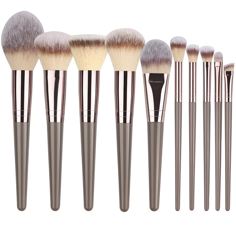 Professional Makeup Brush Set 3–20Pcs | Soft Fluffy Face Brushes