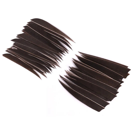 Archery Turkey Feather Real Arrow Vans DIY Fletches Accessory RW Peaceful Pleasures Health and Wellness