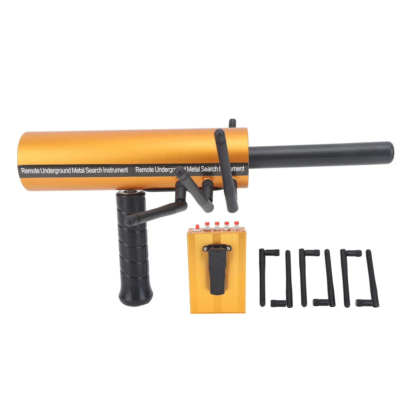 Metal Detector AKS Metal Detector Metal Pinpointer 30m Depth 1200m Range 6 Antenna Accurate Finding Gold Detector Gold Locator Peaceful Pleasures Health and Wellness A