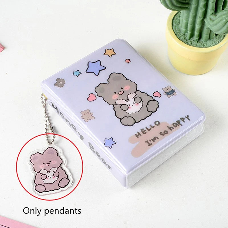 20-Capacity Cute Bear Hard CD/DVD Case Organizer | Portable
