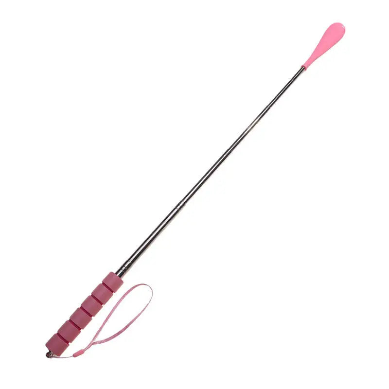 Portable Retractable Shoe Horn Stainless Steel Telescopic Shoe Puller for Travel Compact Extendable Handle for Easy Use Peaceful Pleasures Health and Wellness
