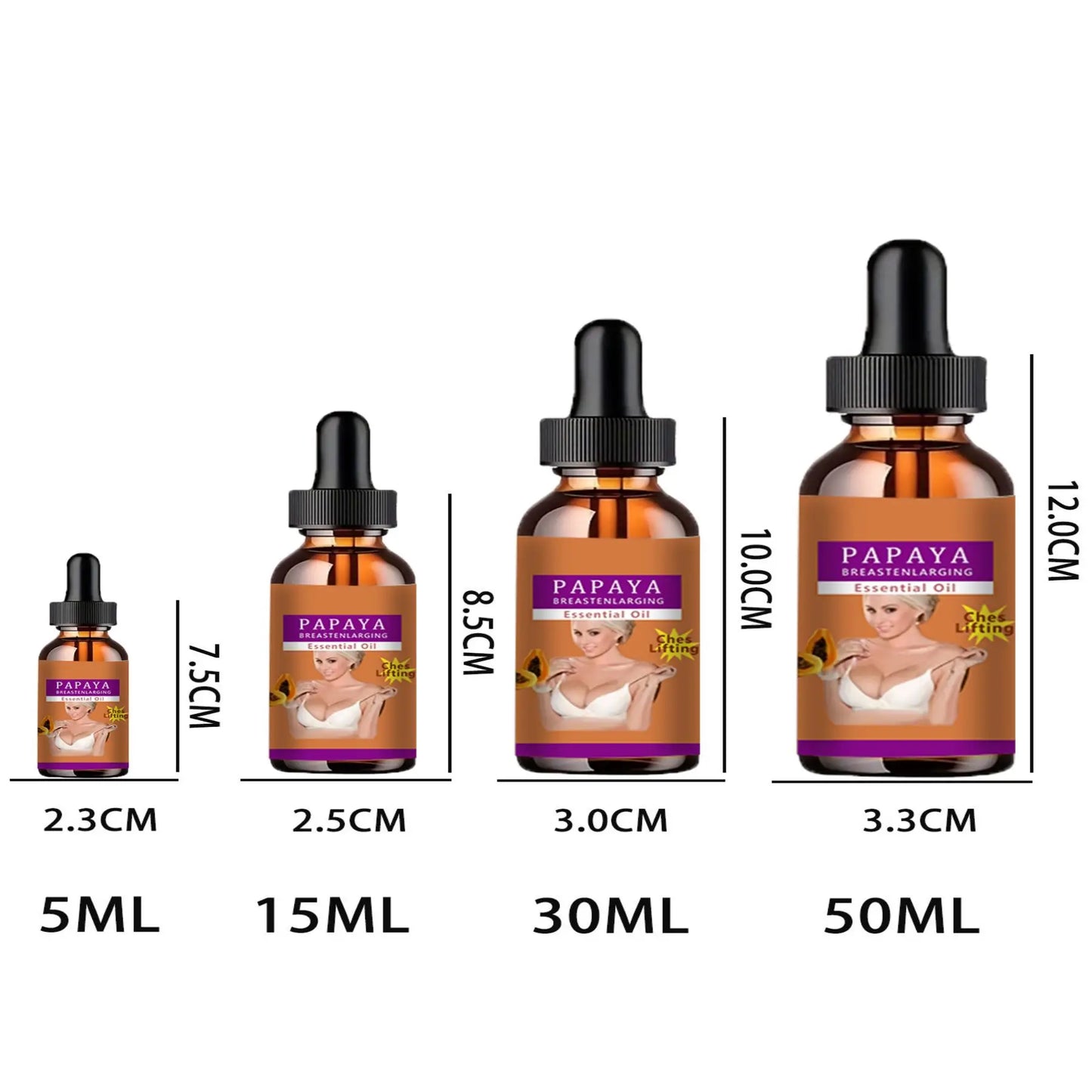 Women's Bust Firming & Enhancement Oil – 5ml to 50ml | TRSTAY