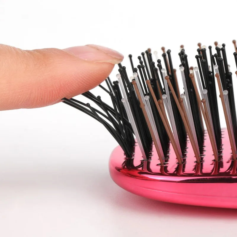 Comb Hair, Meridian Massage, Scalp Cleaning and Care, Dry and Wet Dual-use Portable Hair Comb Barber Accessories Peaceful Pleasures Health and Wellness
