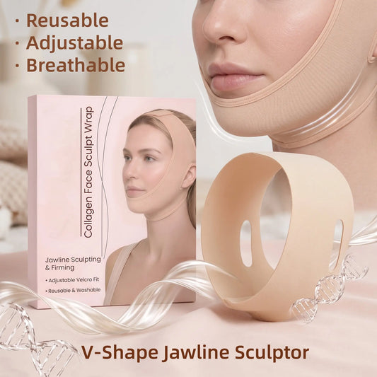 V-Shape Face Slimming Strap | Adjustable Jawline Sculptor Face Slimming Strap Oasis Select