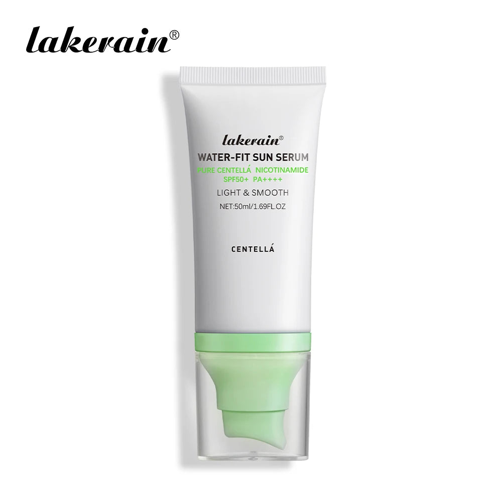 SPF50 Sunscreen Centella Lotion Korea Facial Long-Lasting Sun Protection Non-Greasy Sun Block Prevent Sunburn Face Skin Care Peaceful Pleasures Health and Wellness 1pcs green
