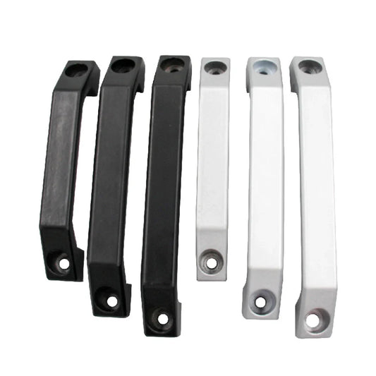 Aluminum Alloy U-Shape Cabinet Door Handle | Black & Silver Cabinet Door Handle Oasis Select Silver 100mm