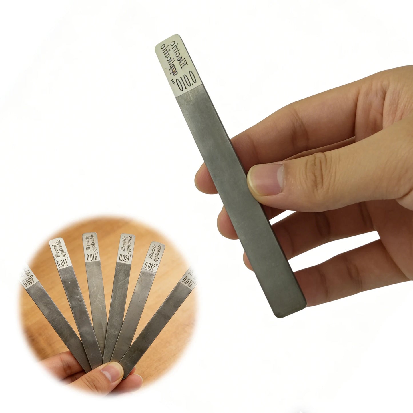 6pcs Guitar Nut Fret File Multifunctional Fret Crowning Files Slot Luthier Repair Tool for Electric Acoustic Guitars & Bass Care Peaceful Pleasures Health and Wellness