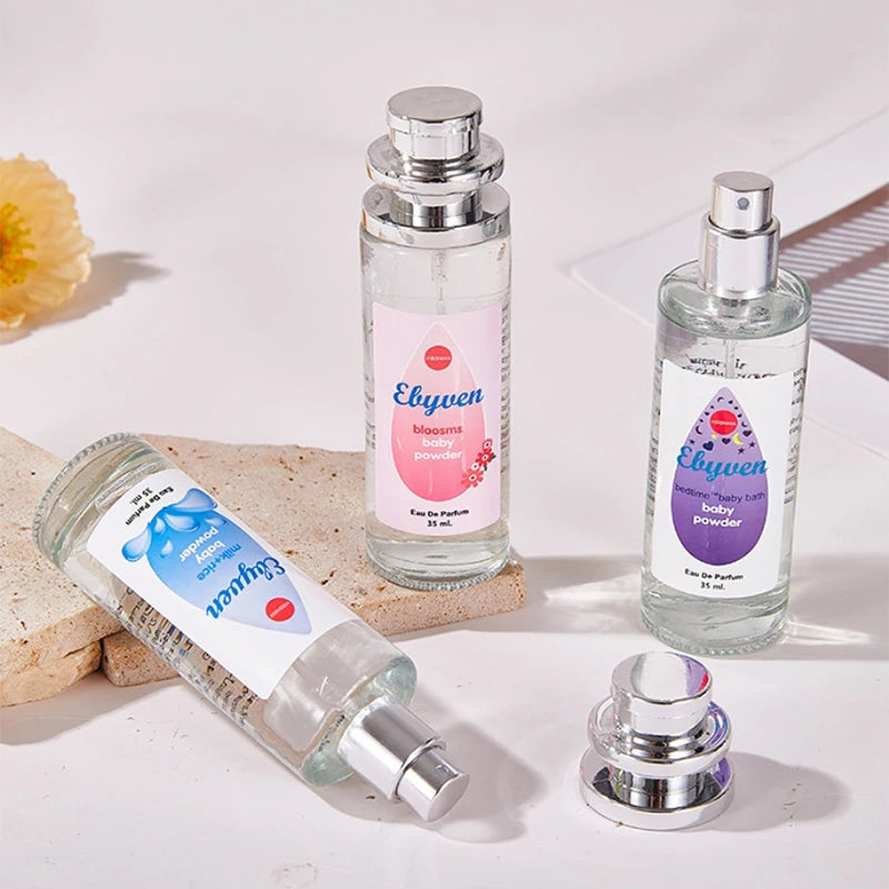 Pagoda Perfume Baby Powder Milk Light Fragrance Long-lasting Fragrance Floral Fragrance High Quality Fresh Light Fragrance Spray Peaceful Pleasures Health and Wellness
