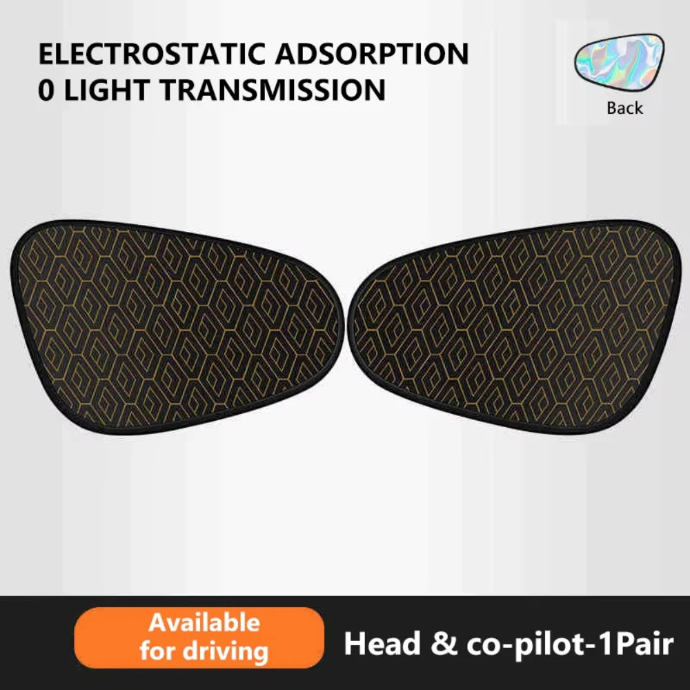 Foldable Car Side Window Sun Shade – 5-Layer UV Cover