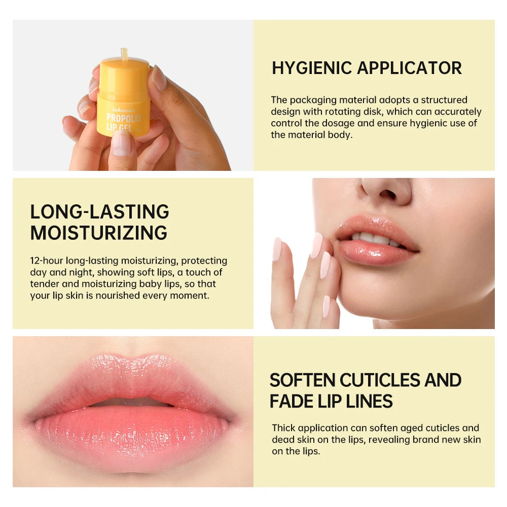 Honey Lip Butter Propolis Lipcerin Hydrating Lip Balm & Mask 12hrs Long-lasting Moisture Gentle Dispenser Exfoliation Twist Kore Peaceful Pleasures Health and Wellness
