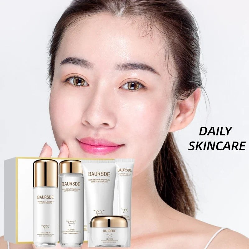 Retinol Skincare 5-Piece Set – Niacinamide & Centella