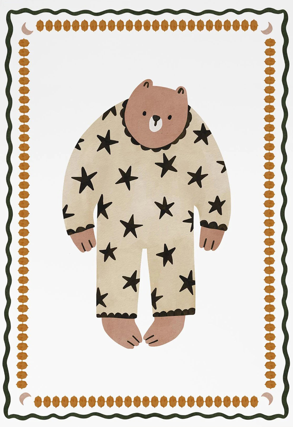 Boho Nursery Canvas Wall Art | Cute Animals Kids Room Decor