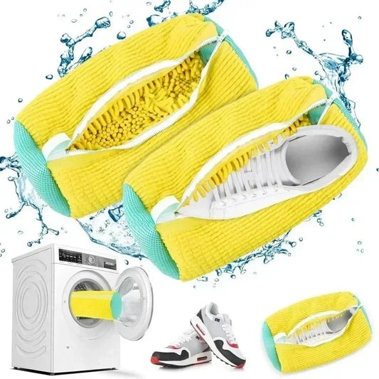 Shoe Laundry Bag – Washing & Drying Protector | Adjustable Strap Shoe Laundry Bag Peaceful Pleasures Health and Wellness