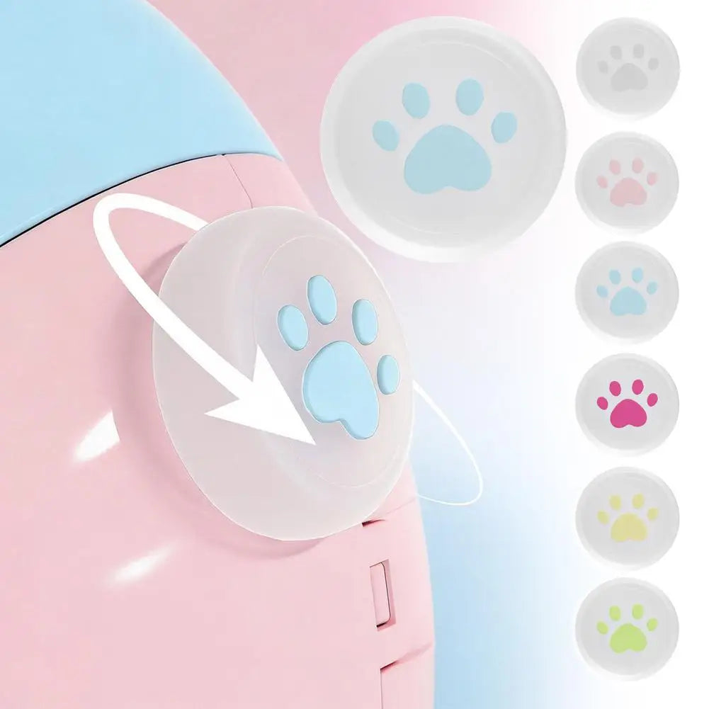 Silicone Button Cap for Tamagotchi Paradise – Paw Print Joystick Cover Peaceful Pleasures Health and Wellness