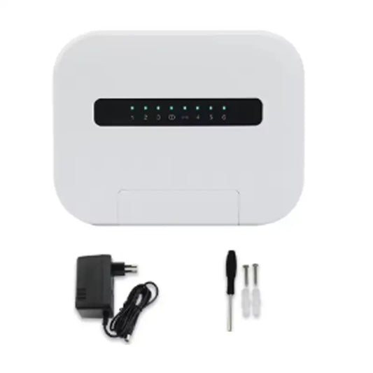 Tuya WiFi Smart Sprinkler Controller 6/8 Zone – EU Plug Smart Irrigation Controller Peaceful Pleasures Health and Wellness White 6 Zone