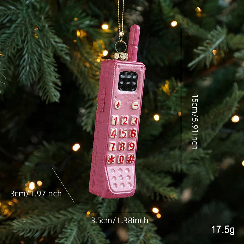 Macaron Christmas Hanging Ornaments – Cute Tree Pendants