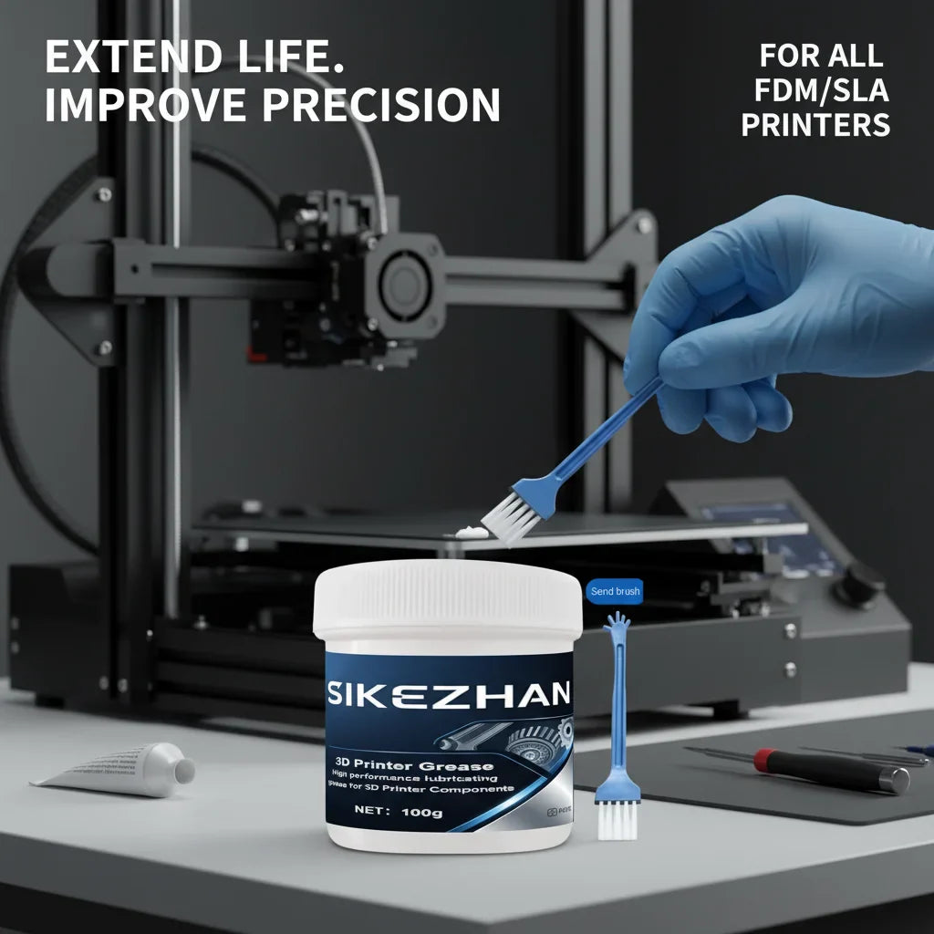 3D Printer Lithium Grease – Lead Screws, Linear Rails & CNC