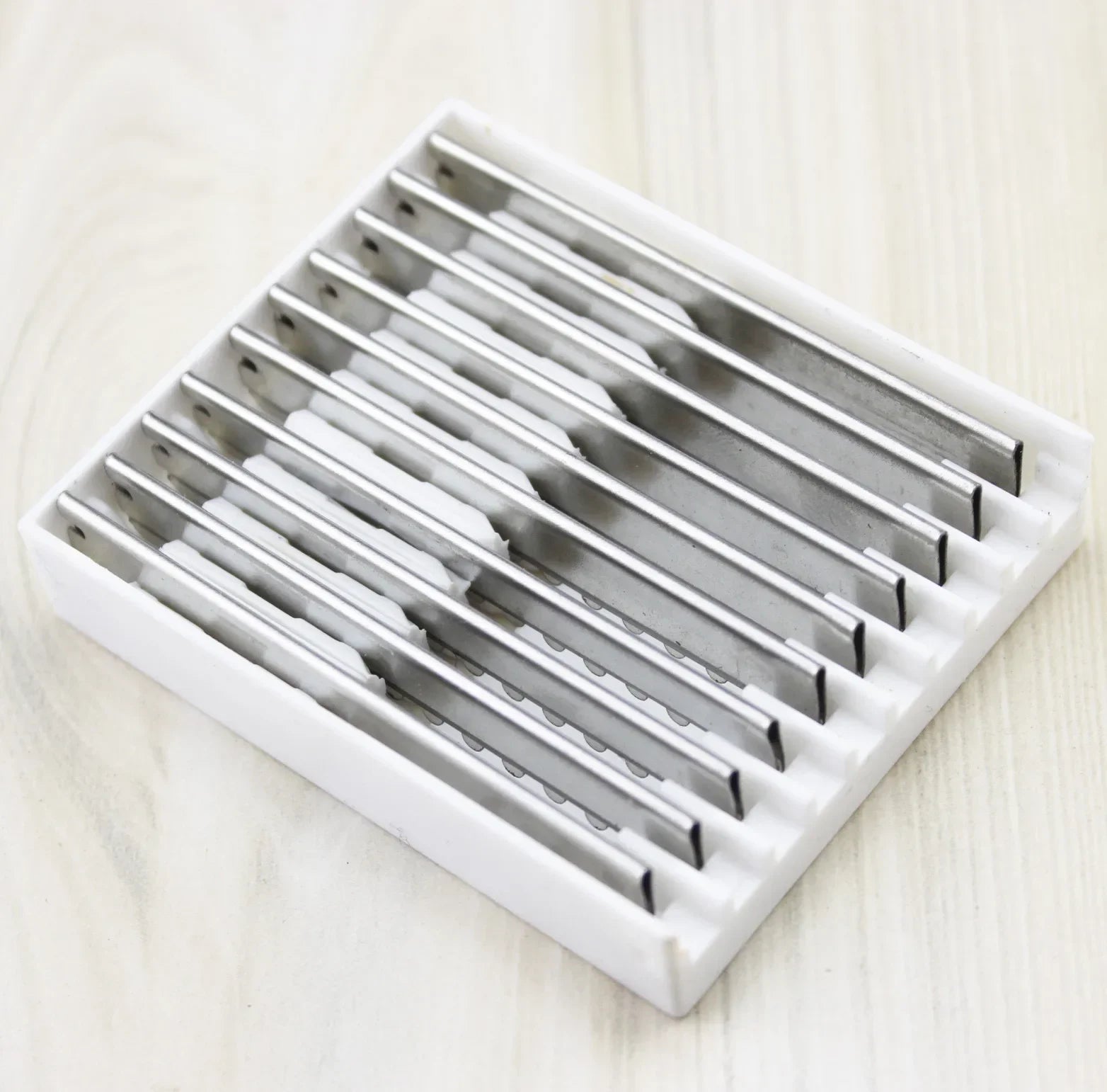 10/20pcs Safety Hair Knife Razor Blades Barber Stainless Steel Hairdressing Trimmer Thinning Cutting Blade Salon Shaving Blade Peaceful Pleasures Health and Wellness Stainless steel col