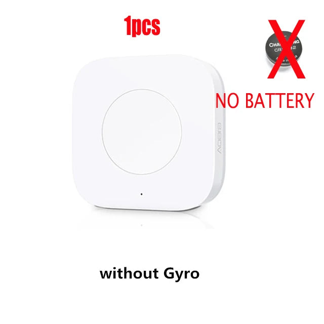 Aqara Smart Wireless Switch Smart Remote One Key Control Intelligent Application Home Security APP Control Work with Homekit Peaceful Pleasures Health and Wellness Without Gyro 1pcs China Mainland