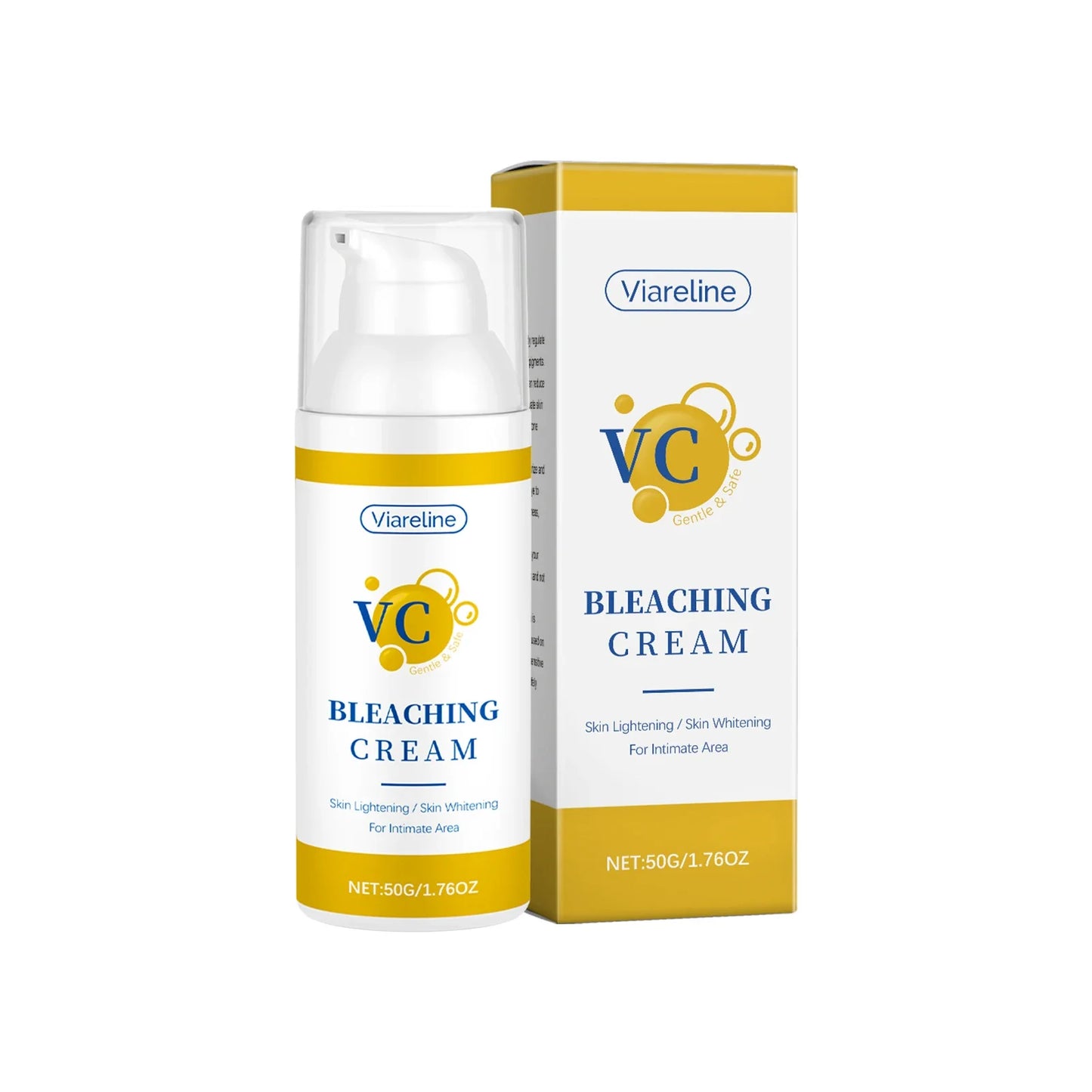 Viareline Vitamin C Brightening Body Cream – Glow & Moisturise