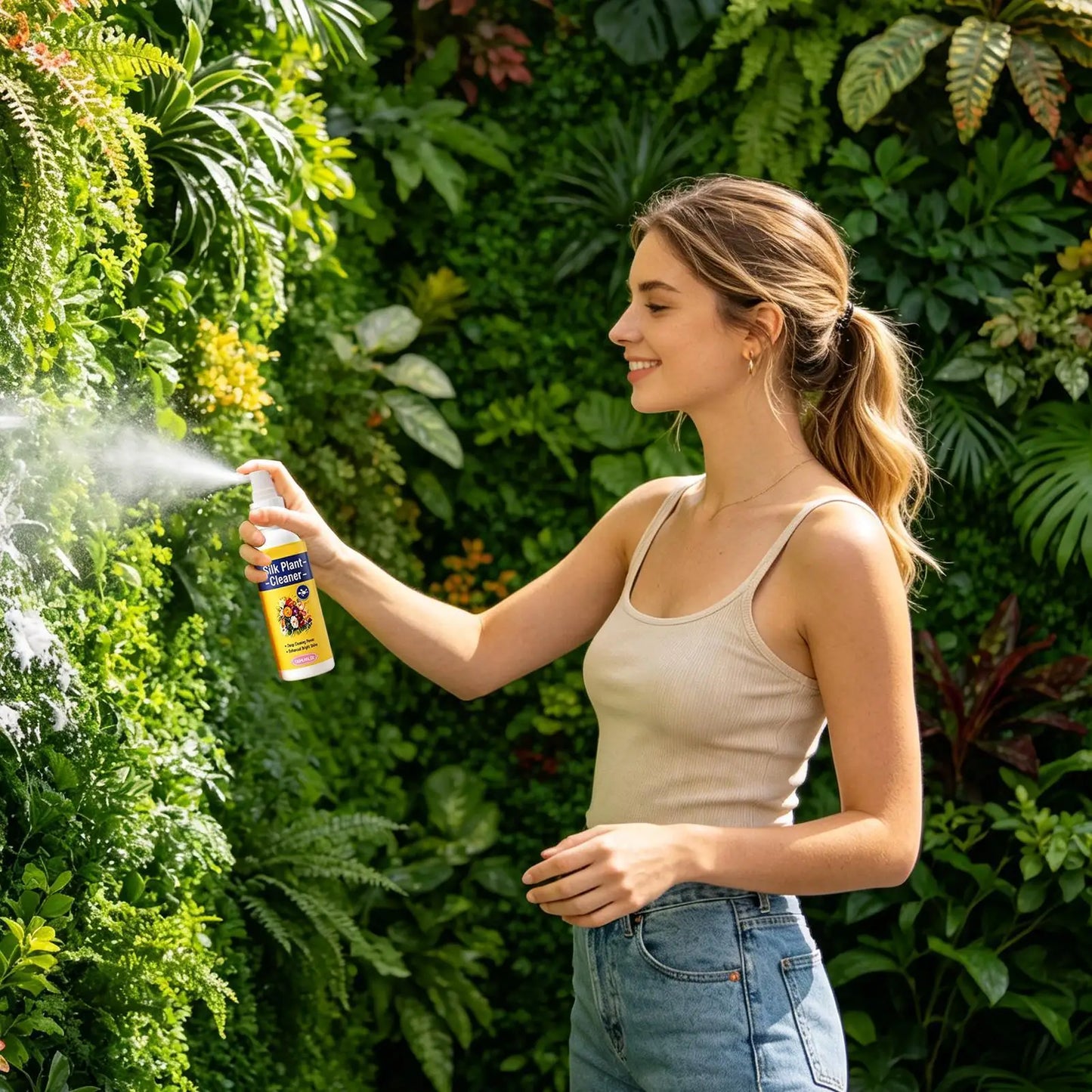 Silk Plant Cleaner Spray – No-Wipe Shine & Protectant 120ml