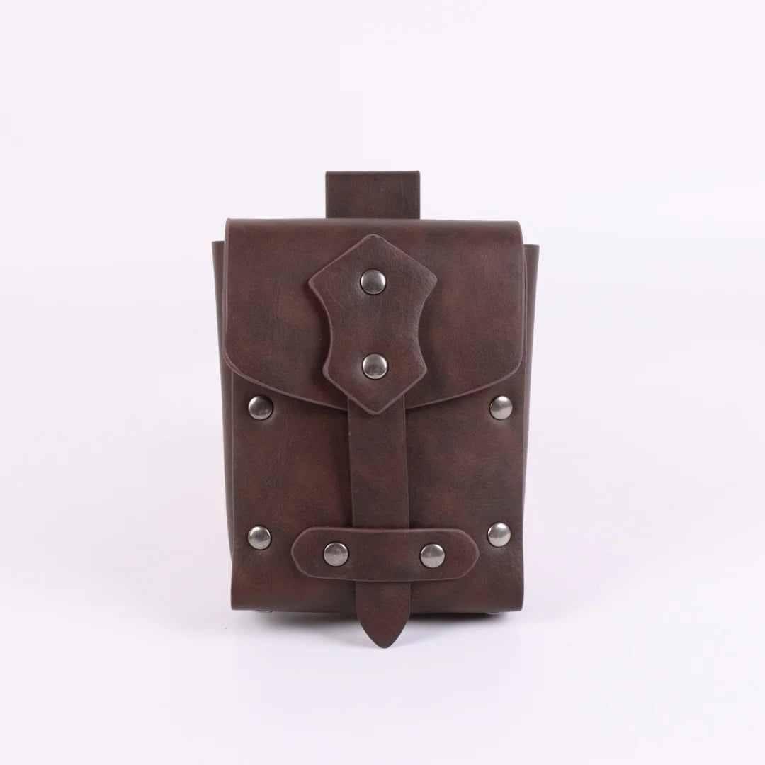UYEE Punk Y2K Fashion Pu Leather Waist Belt Women Harness Bag