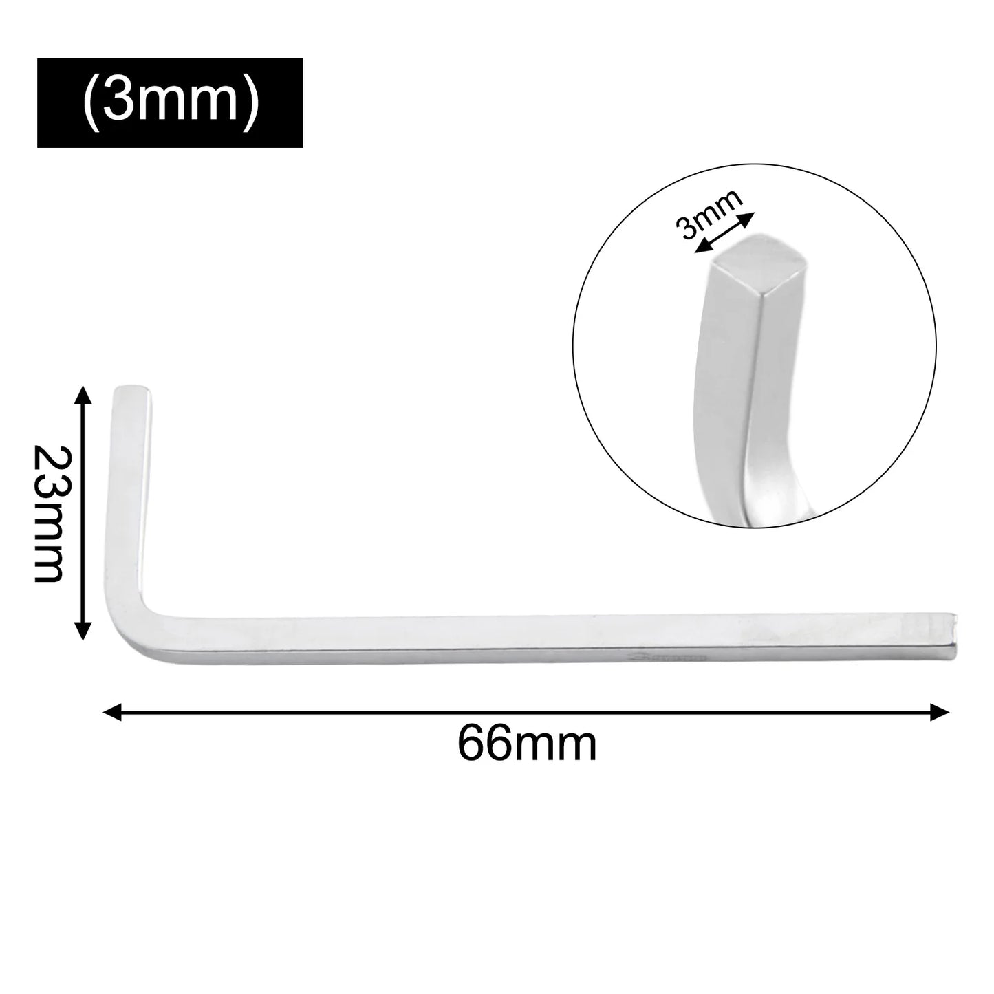 L-shape Square Head Wrench Key 4 Point Screwdriver Security Self