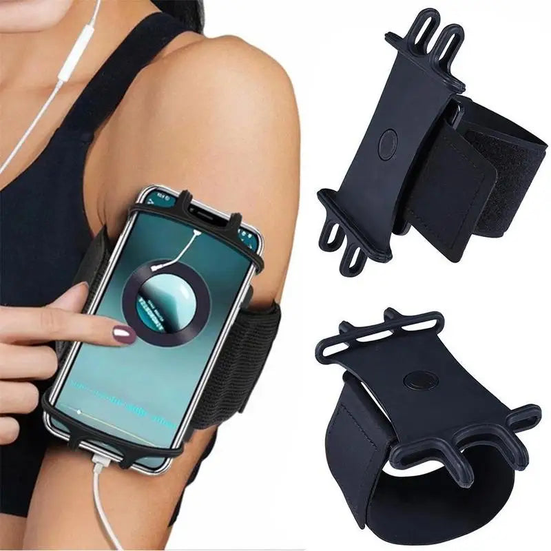 Universal Outdoor Sports Phone Holder Armband Wrist Case Gym Running Arm Band Phone Bag For iPhone Samsung For 4-6 inch Phone Peaceful Pleasures Health and Wellness