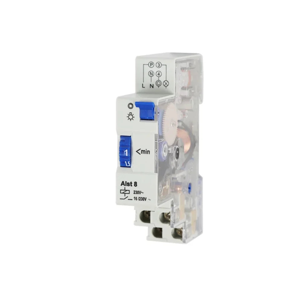 230V DIN-Rail Timer Relay – Auto Lighting Control 16A Energy Saver