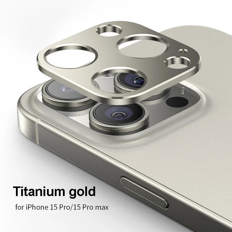 Aluminum Alloy Metal Lens Ring Accessories iPhone15 Pro Max Camera Protector iphone Accessories iphone 15 Pro Max Case Peaceful Pleasures Health and Wellness Gold for iPhone15Pro