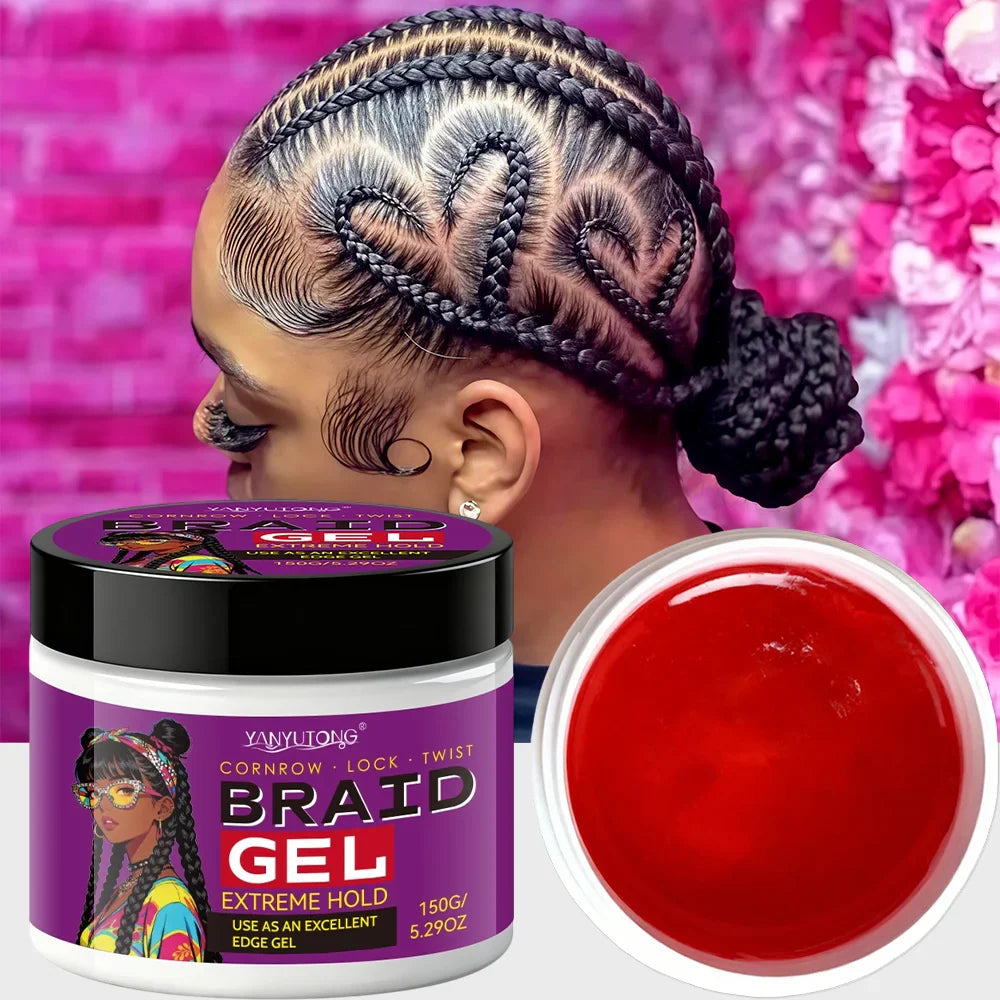 Edge Control Braiding Gel – Carbon Formula, Frizz Taming 150g