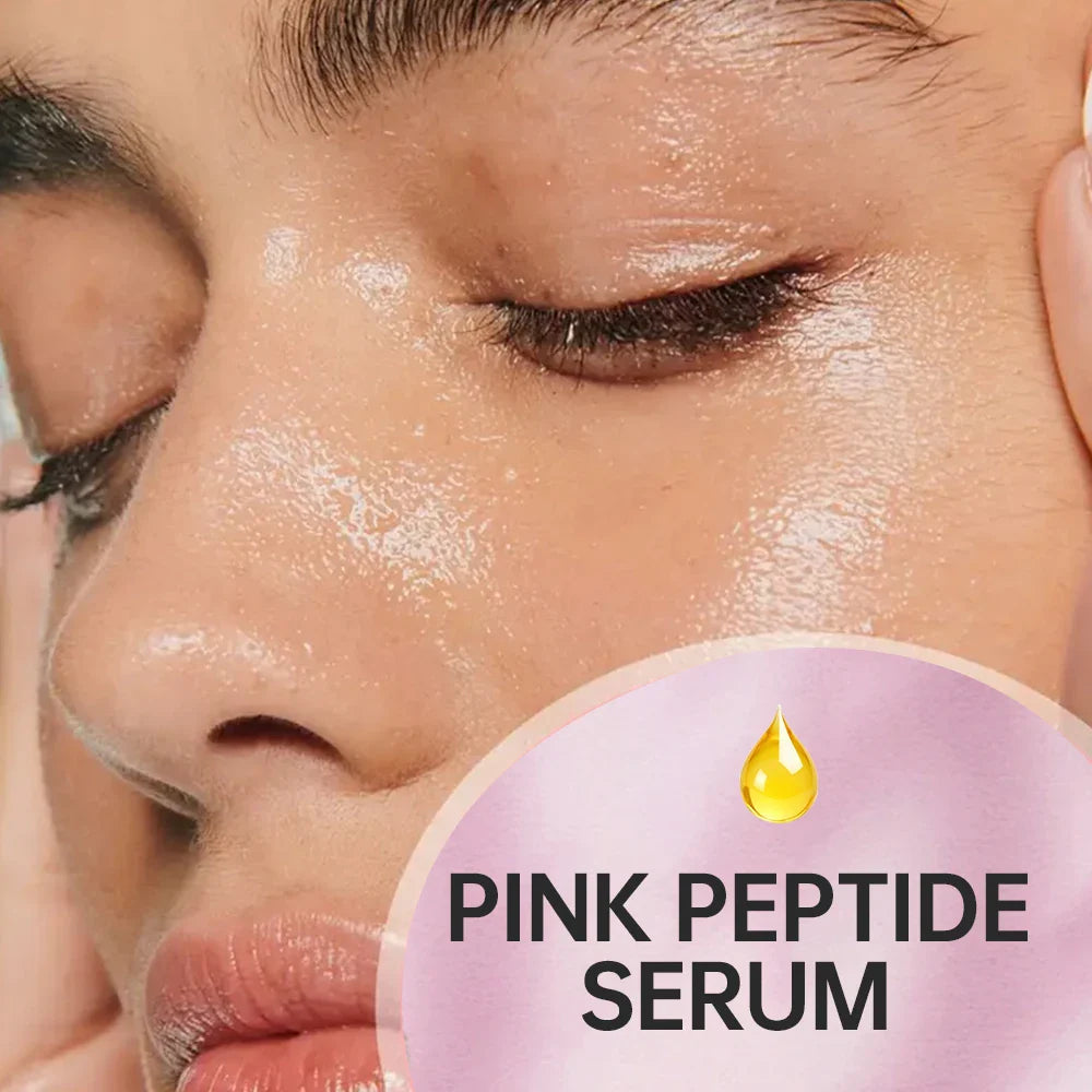 Pink Peptide Essence Serum | 1% PDRN & 5-Peptide Complex