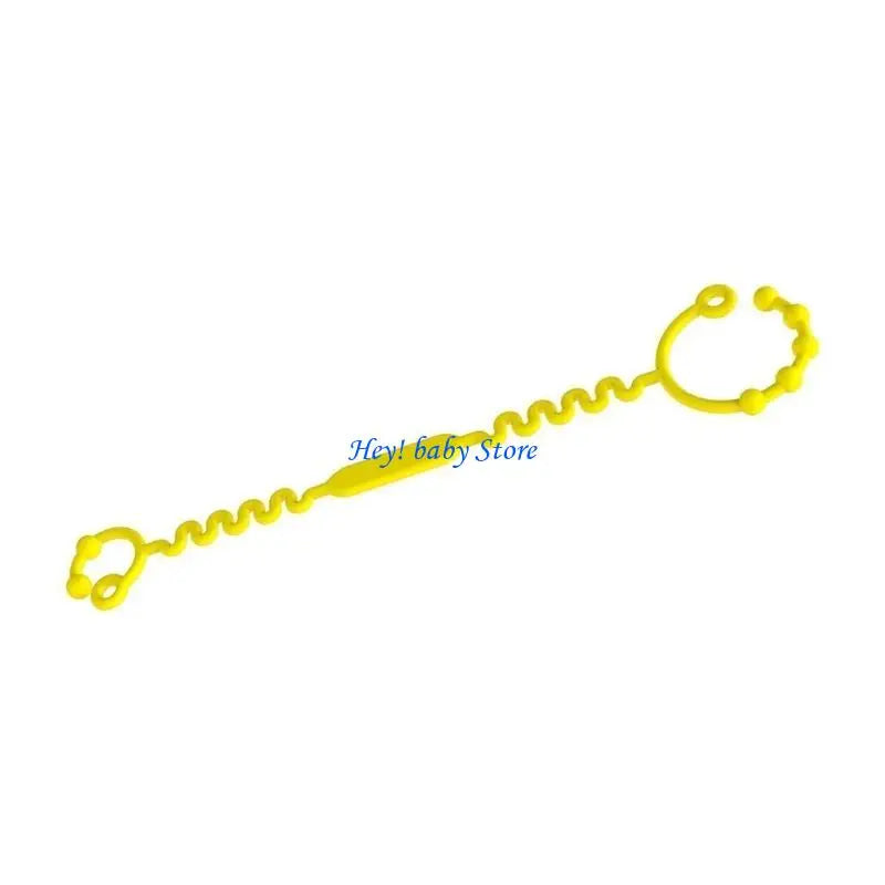 Silicone Baby Bottle Holder Leash | Pacifier & Teether Strap