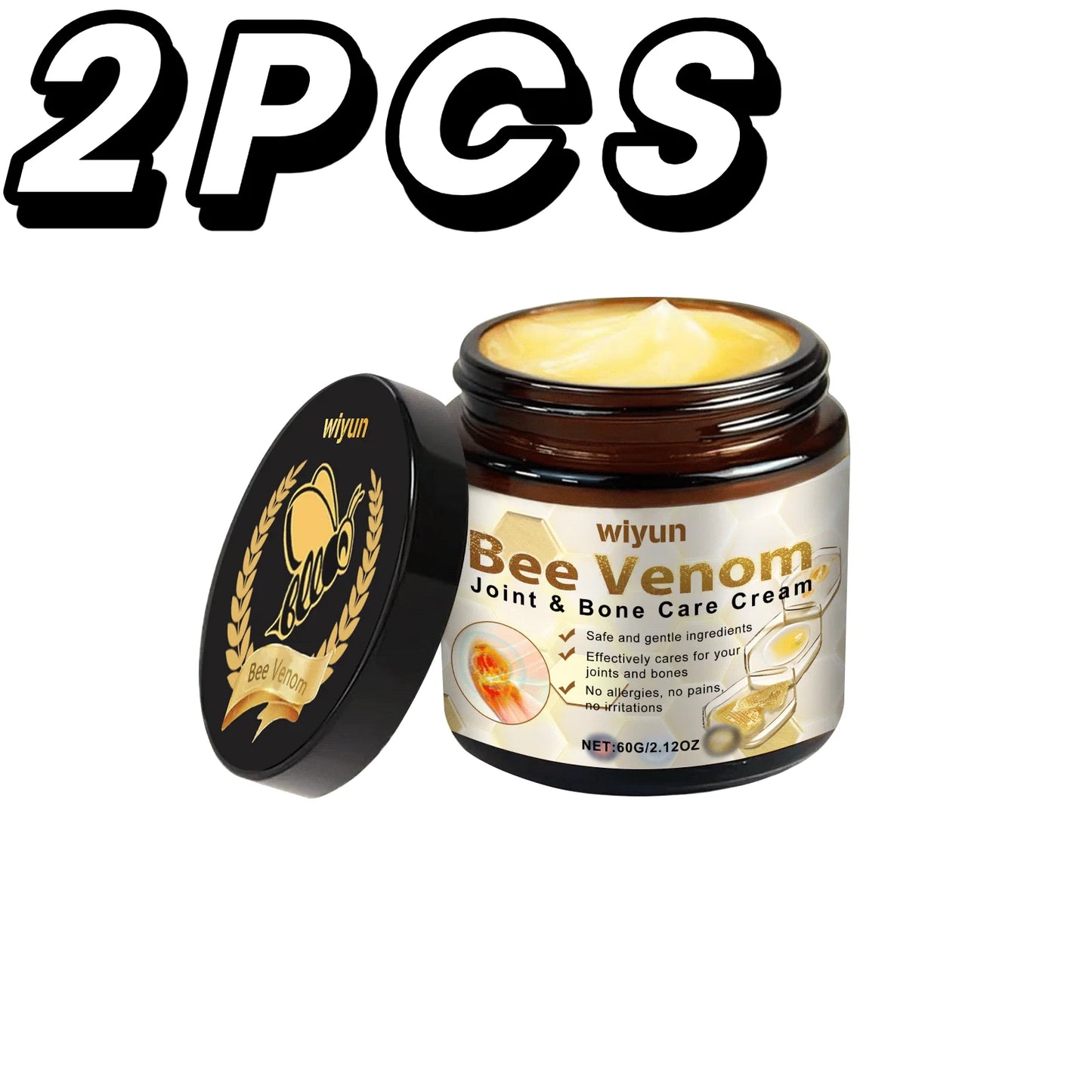 Bee Venom Body Massage Cream 60g – Joint & Muscle Rub