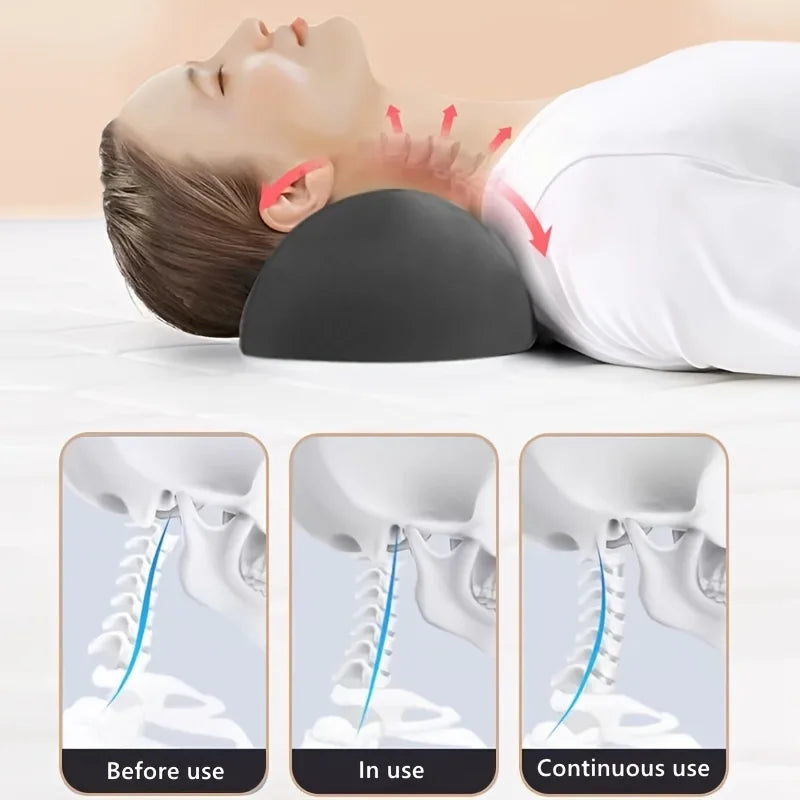 Cervical Neck Pillow for Sleep Correction, Adult Bedside Use, Hand Washable, Comfortable and Supportive, Ideal for Adults Peaceful Pleasures Health and Wellness