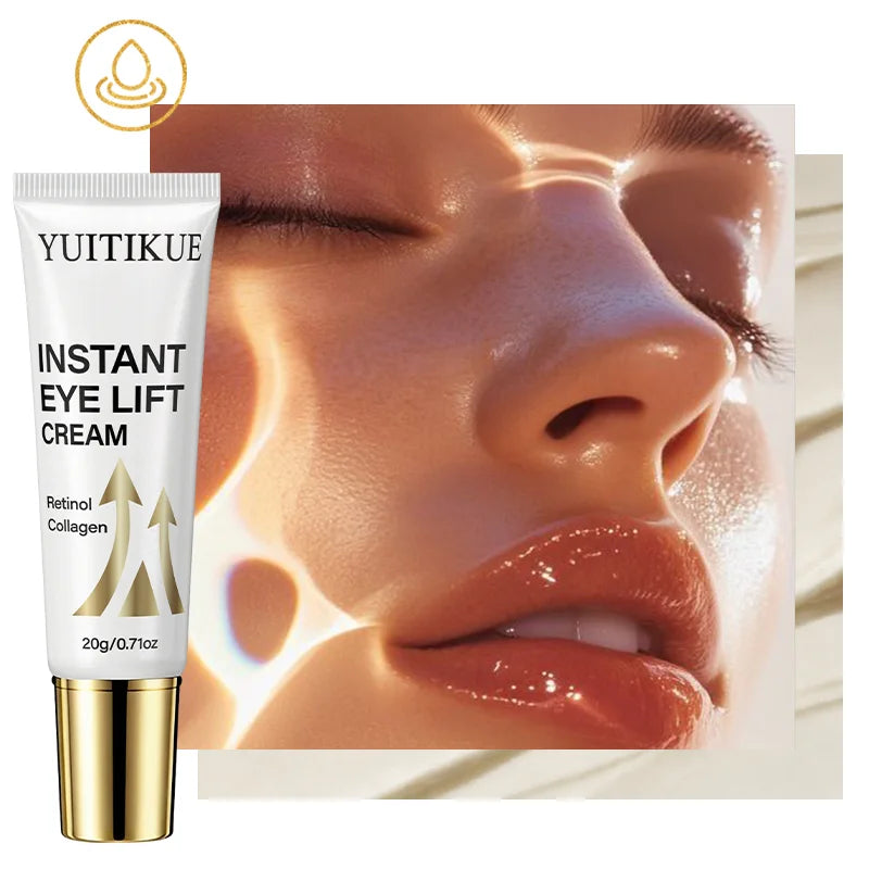 YUITIKUE Instant Eye Lift Cream 20g Retinol & Collagen Formula for Firming, Lifting & Reducing Fine Lines Peaceful Pleasures Health and Wellness
