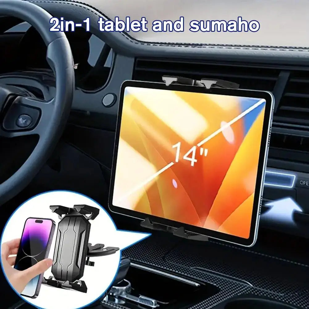 Tablet Car Mount Holder for iPad and Samsung Devices Peaceful Pleasures Health and Wellness