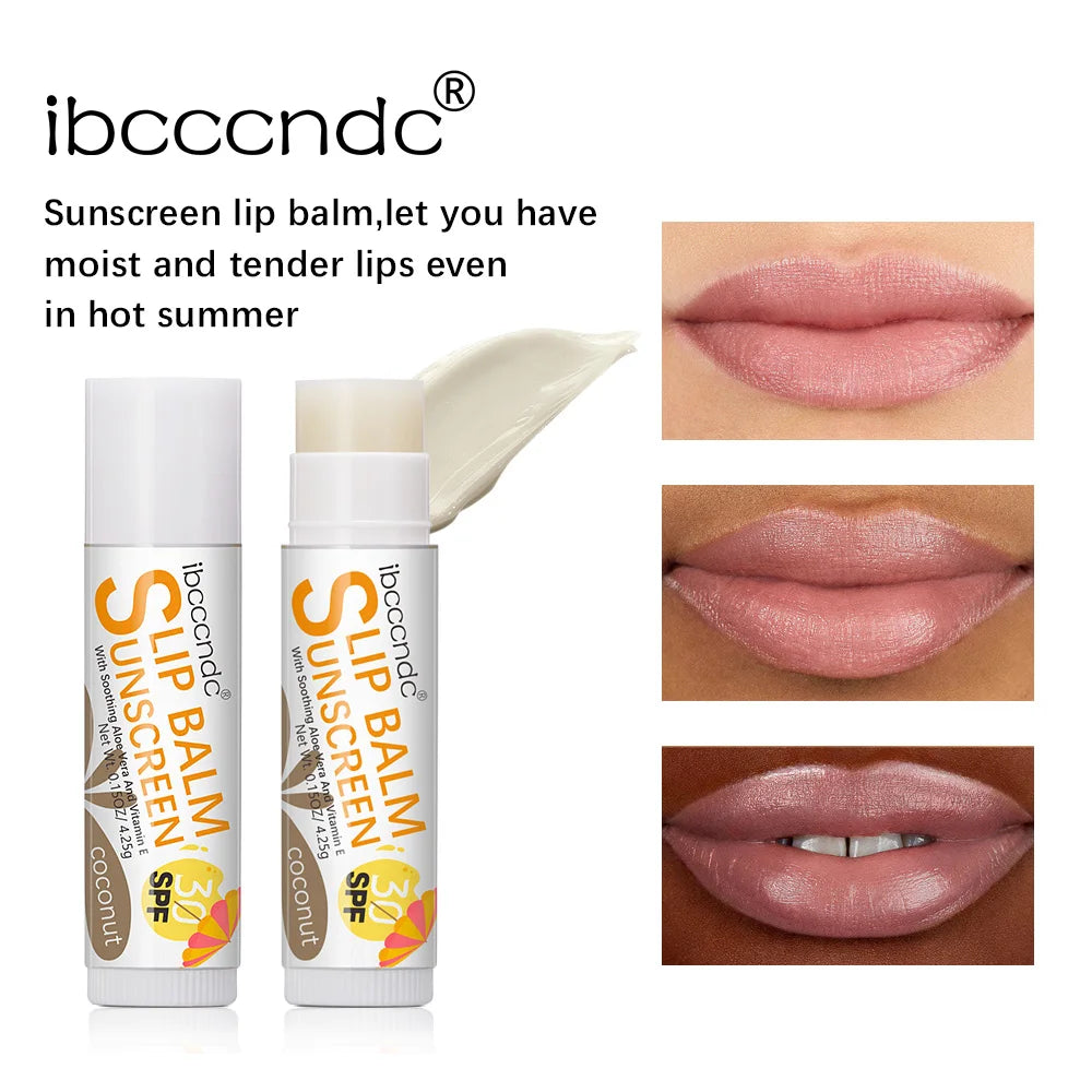 New Sunscreen Lip Balm SPF30 Hydrating Lip Sunblock For Protects Travel Size Sunscreen For Lips Soothes And Moisturizes Lips Sun Peaceful Pleasures Health and Wellness