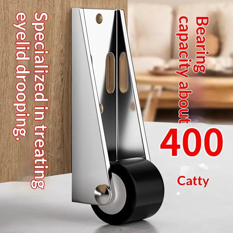 New 2Pcs Sliding Door Roller Pulley Universal Furniture Caster Wheel Mini Silent Easy-Glide Track Pulley Roller Table Cabinet Peaceful Pleasures Health and Wellness